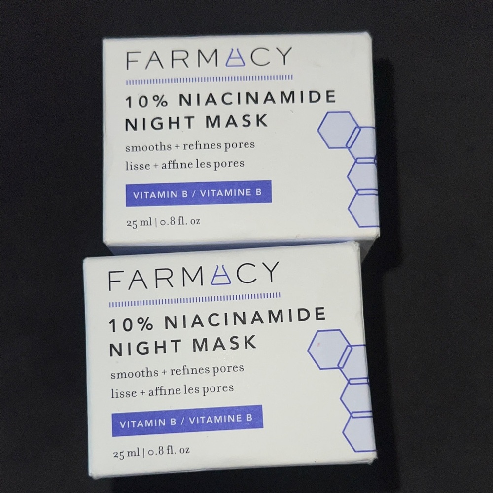 Farmacy 10% Niacinamide Night Mask — 2x NEW